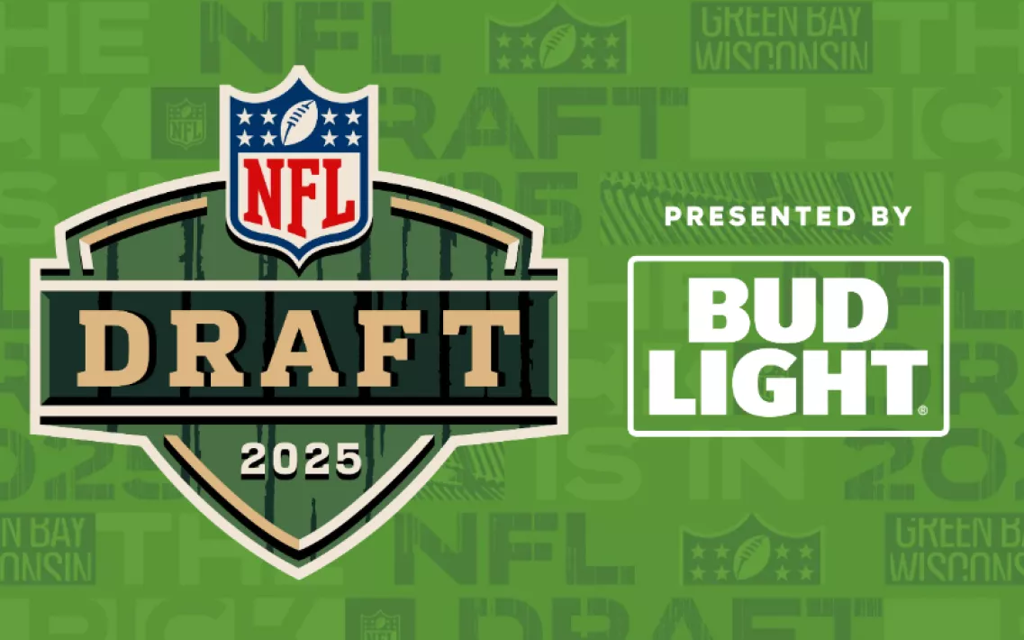 Das offizielle Logo für den NFL Draft 2025